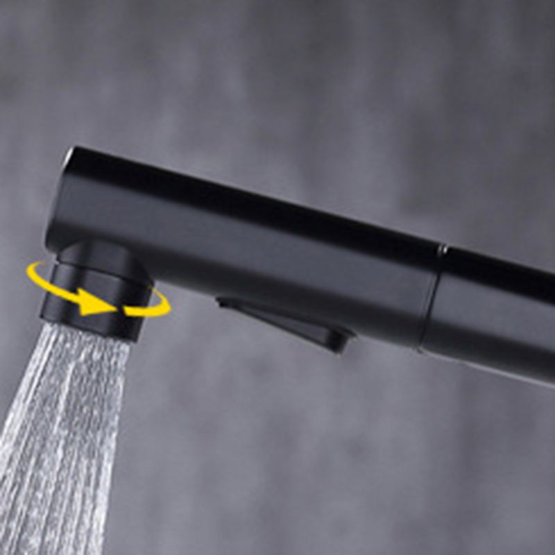 BowLift | Round Vessel Sink Bathroom Faucet Simple Style Faucet with Brass Material