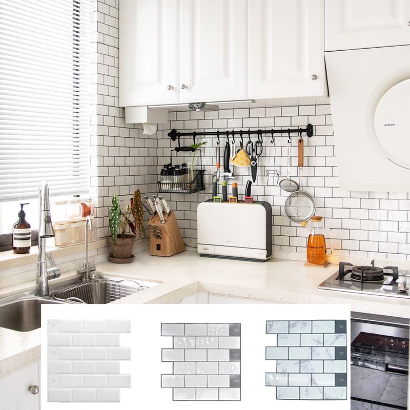 BowLift | PVC Subway Tile Wallpaper Waterproof Peel and Stick Splashback Tile