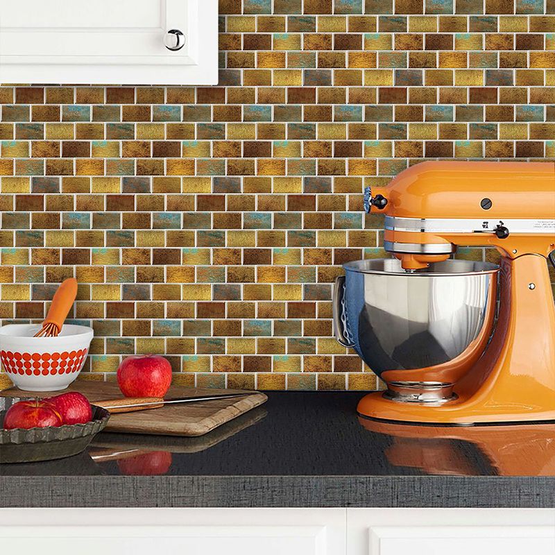 BowLift | Peel and Stick Tiles Subway Rectangle Waterproof PVC Tile-Peel & Stick for the Kitchen 10-Pack