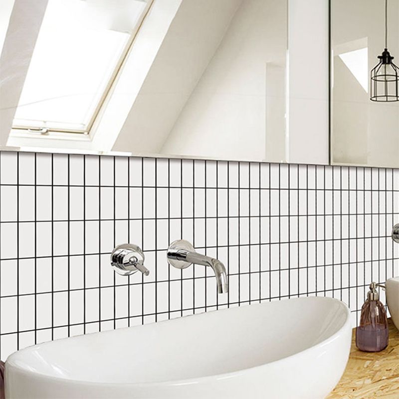 BowLift | Tile Stripping & Sticking Rectangle White Plastic Waterproof Tile Stripping & Sticking for Shower 10-Pack