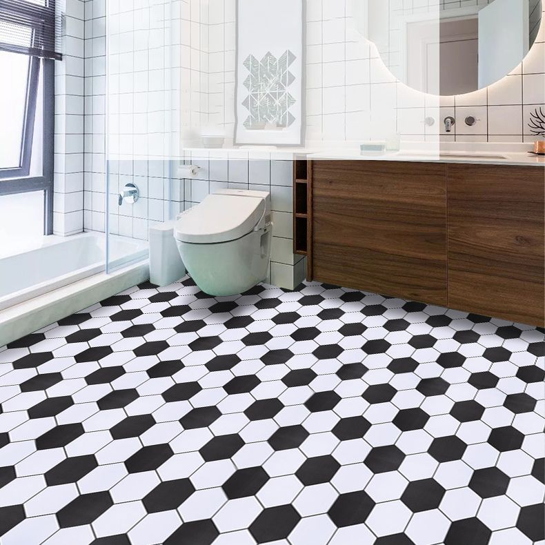 BowLift | Modern PVC flooring Peel and Stick porcelain tile look vinyl plank flooring