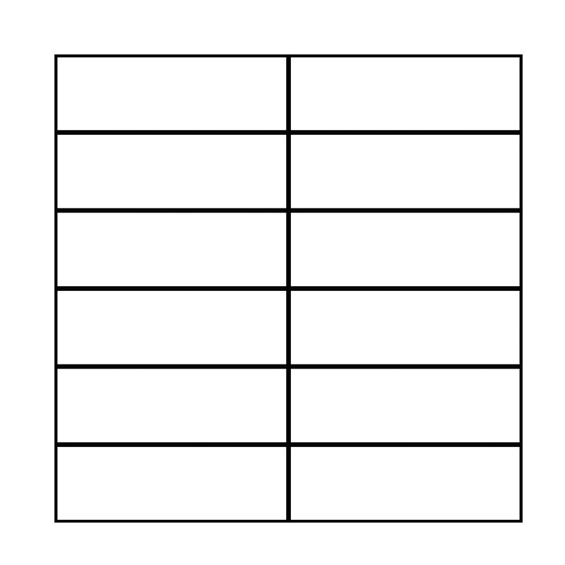 BowLift | Tile Stripping & Sticking Rectangle White Plastic Waterproof Tile Stripping & Sticking for Shower 10-Pack