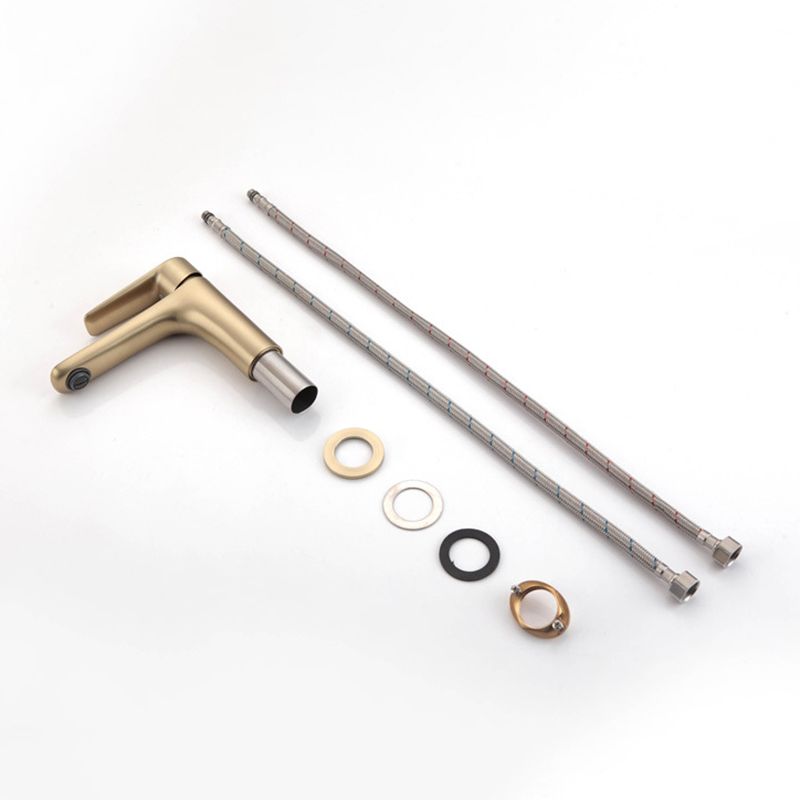 BowLift | Light Luxury Basin Faucet with Lever Handle Single Hole Bathroom Faucet
