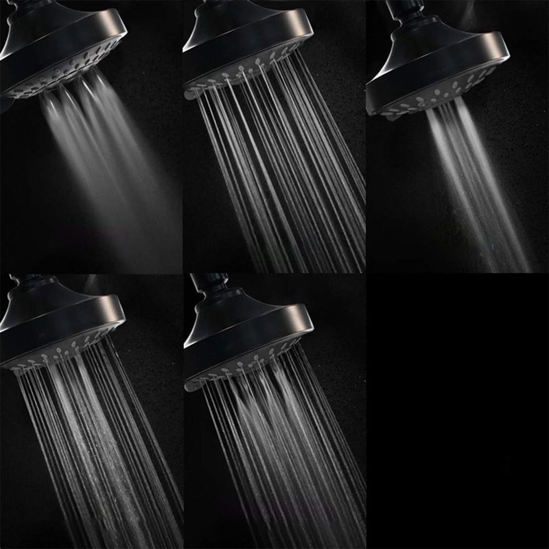 BowLift | Round metal shower head Traditional adjustable spray pattern shower head