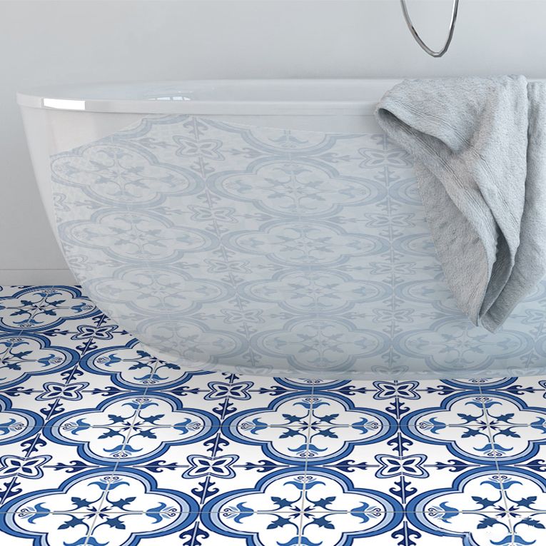 BowLift | Peel and Stick Vinyl Flooring Porcelain Tile Look Vinyl Flooring