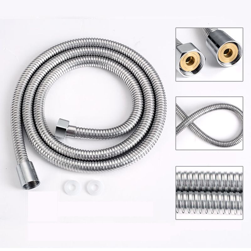 BowLift | Contemporary Silver Round Shower Head Water Efficient Standard Spray Head