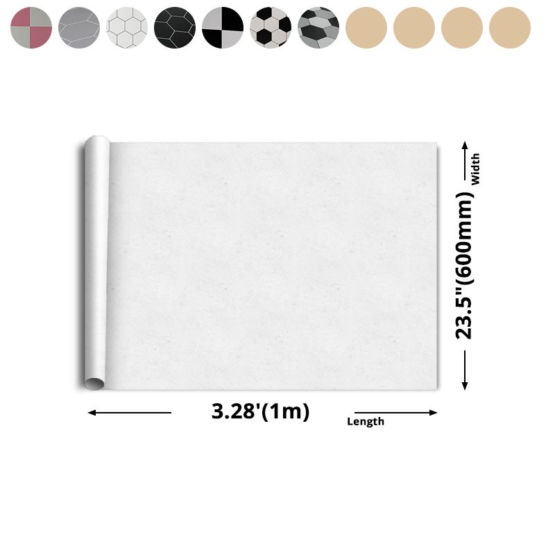 BowLift | Bathroom Wall Floor Tile Waterproof Geometric Pattern Floor Wallpaper