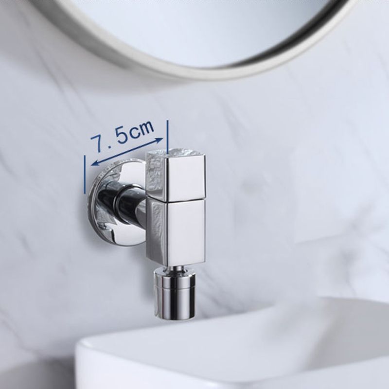BowLift | Contemporary Wall-Mounted Bathroom Faucet Knob Handle Solid Brass Round Faucet