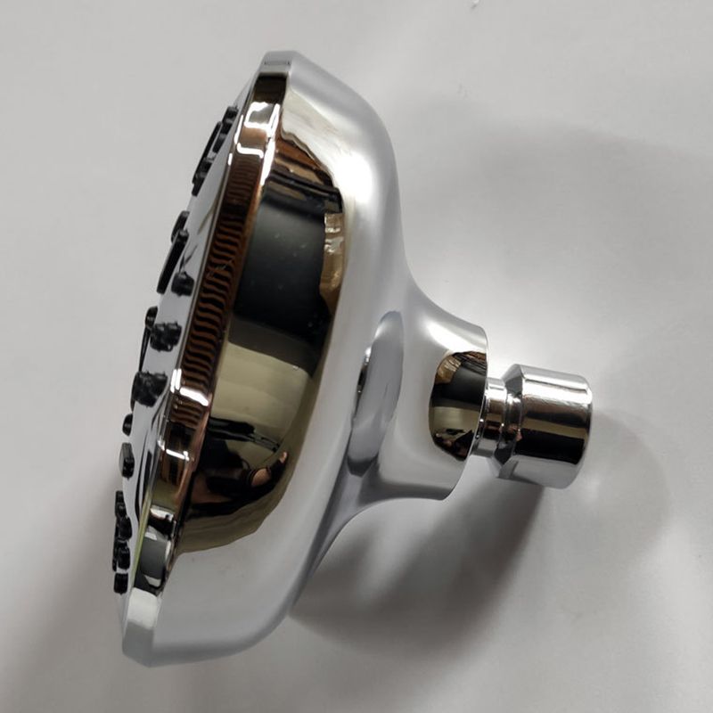 BowLift | Round Fixed Shower Head Adjustable Spray Pattern Wall Mounted Shower Head