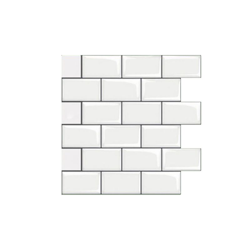 BowLift | Peel and Stick Subway Tiles Waterproof Plastic Tile Rectangular Peel & Stick Tile for the Kitchen