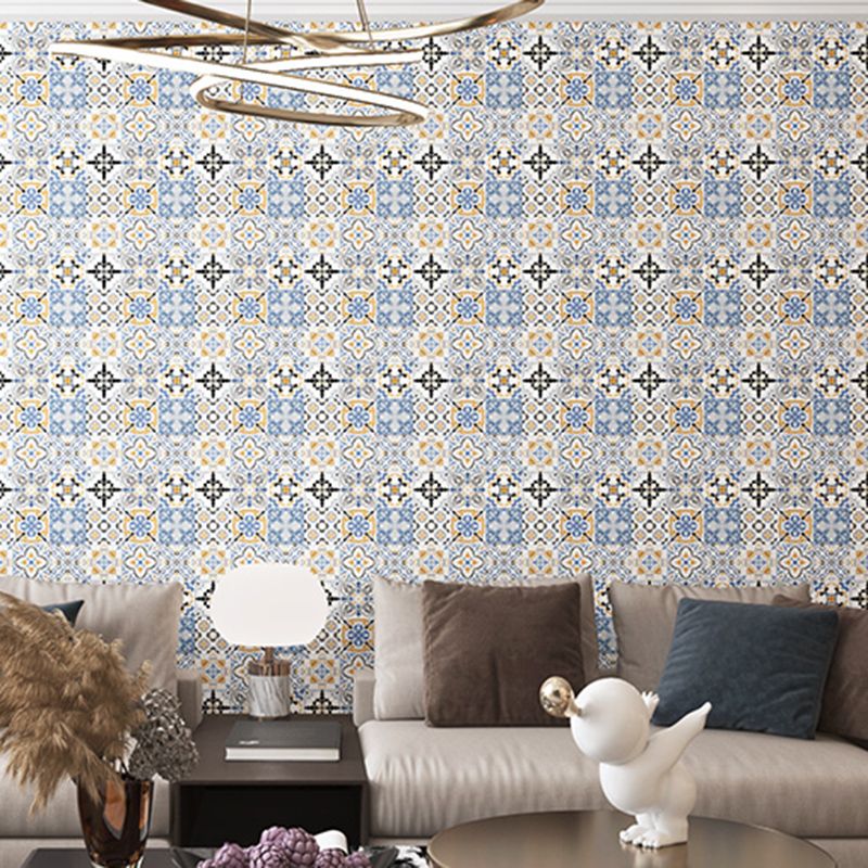 BowLift | Contemporary Wallpaper Single Panel Bathroom Wallpaper with Rectangular Shape