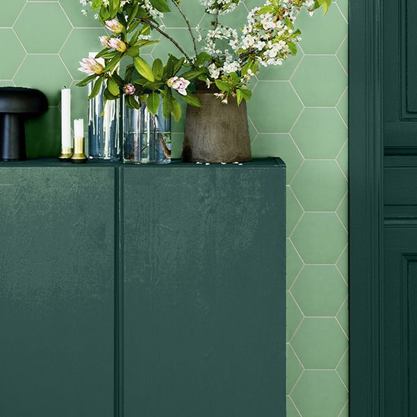 BowLift | Peel and Stick Tiles Hexagonal Peel and Stick Backwall 20 Pack for the Bathroom