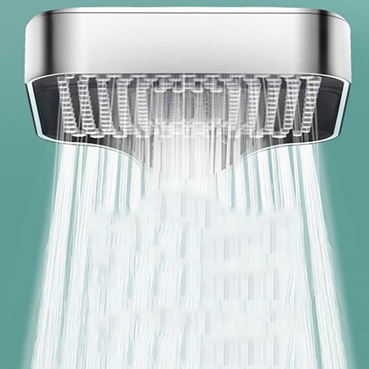 BowLift | Contemporary Rectangular Hand Shower Adjustable Spray Pattern Showerhead
