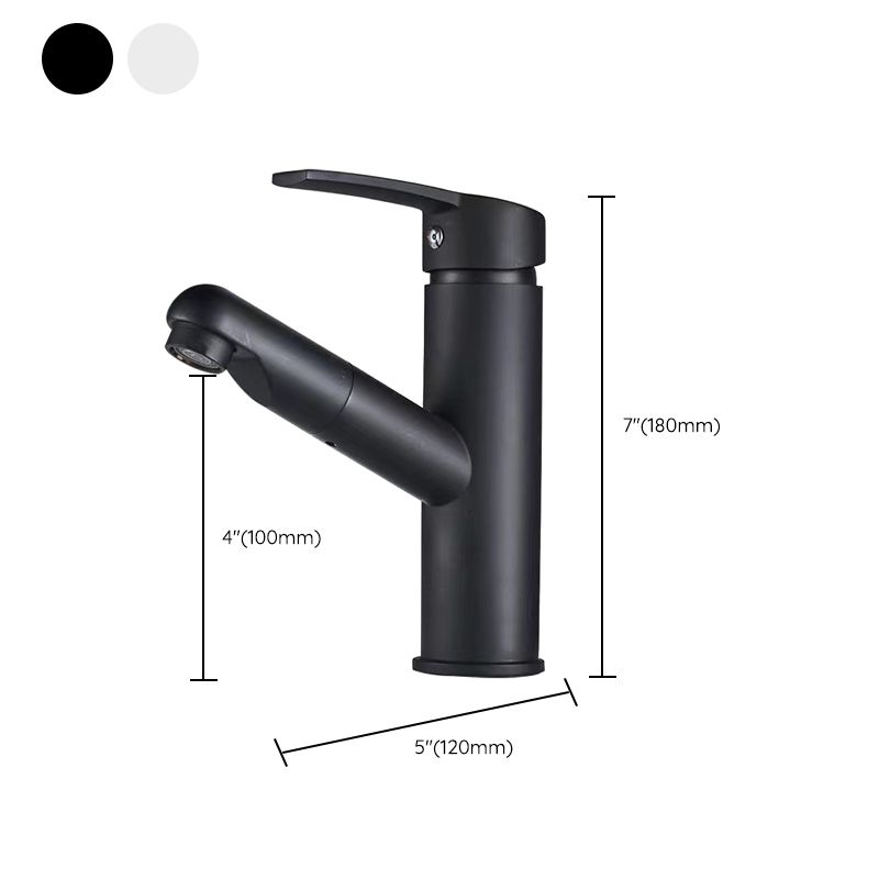 BowLift | Contemporary Vessel Faucet Pull-Down Faucet with Single Handle
