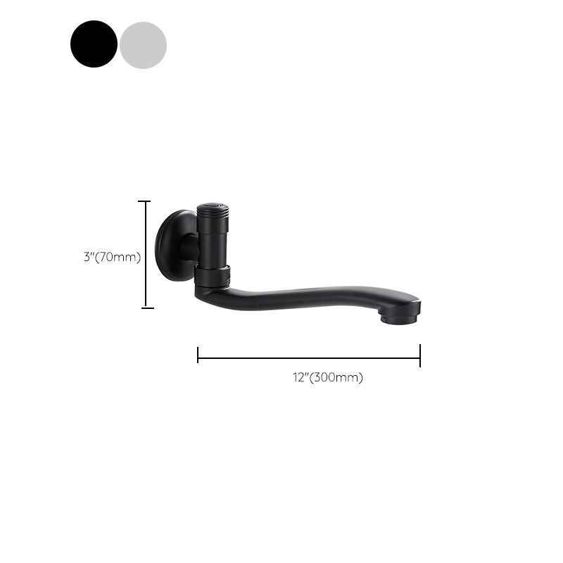 BowLift | Shower Bath Filler Wall Mount Copper Low Arc Knob Handle Bathtub Faucet Trim