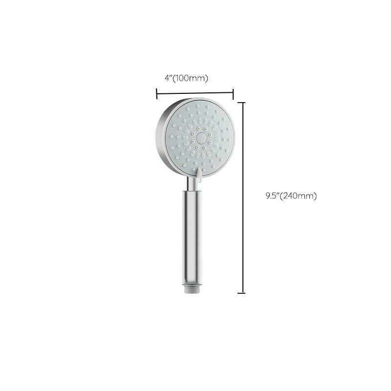 BowLift | Round self-cleaning hand shower adjustable spray pattern stainless steel hand shower
