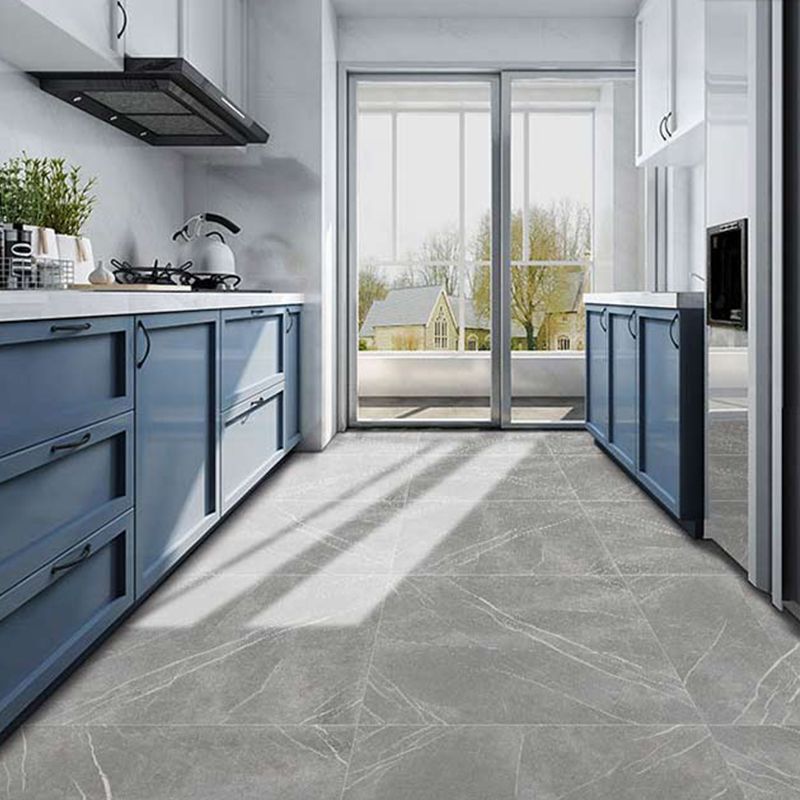 BowLift | Peel and Stick Vinyl Flooring High Gloss PVC Floor Covering with Square Edge
