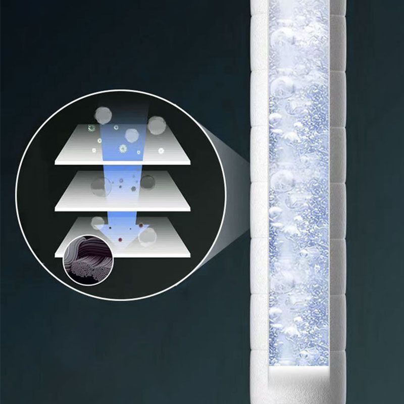 BowLift | Contemporary Shower Head Solid Color Plastic Handheld Shower Head