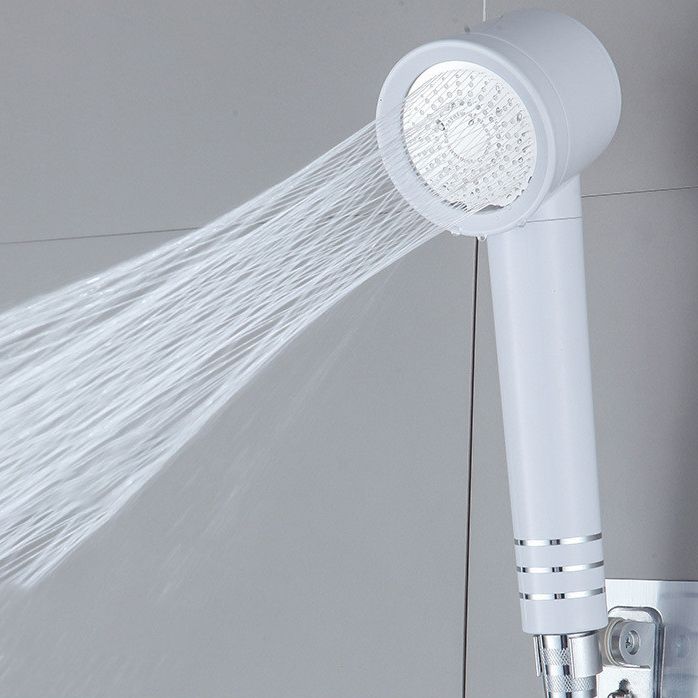BowLift | Contemporary Shower Head Combination White Adjustable Handheld Shower