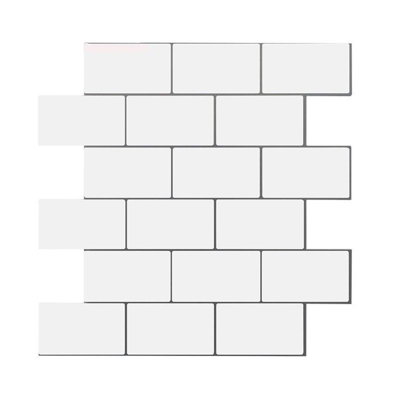 BowLift | Peel and Stick Tiles Rectangular Stain Resistant PVC Subway Peel and Stick Tiles for the Kitchen