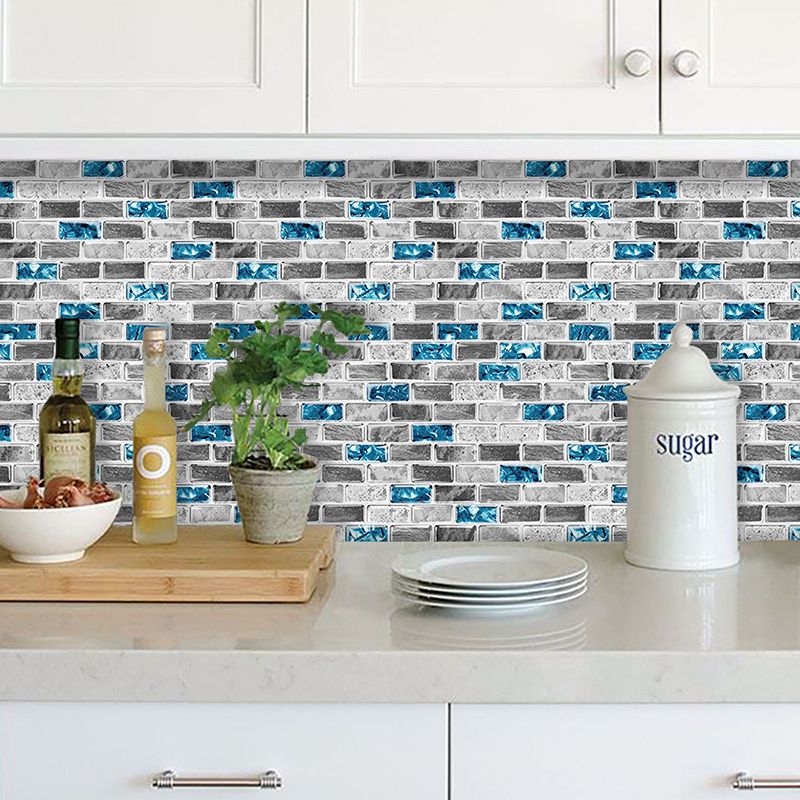 BowLift | Peel and Stick Wall Tile Water Repellent Rectangle PVC Peel & Stick Subway Tile