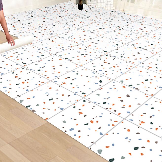 BowLift | Modern PVC Floor Geometric Pattern Peel and Stick Vinyl Plank Floor