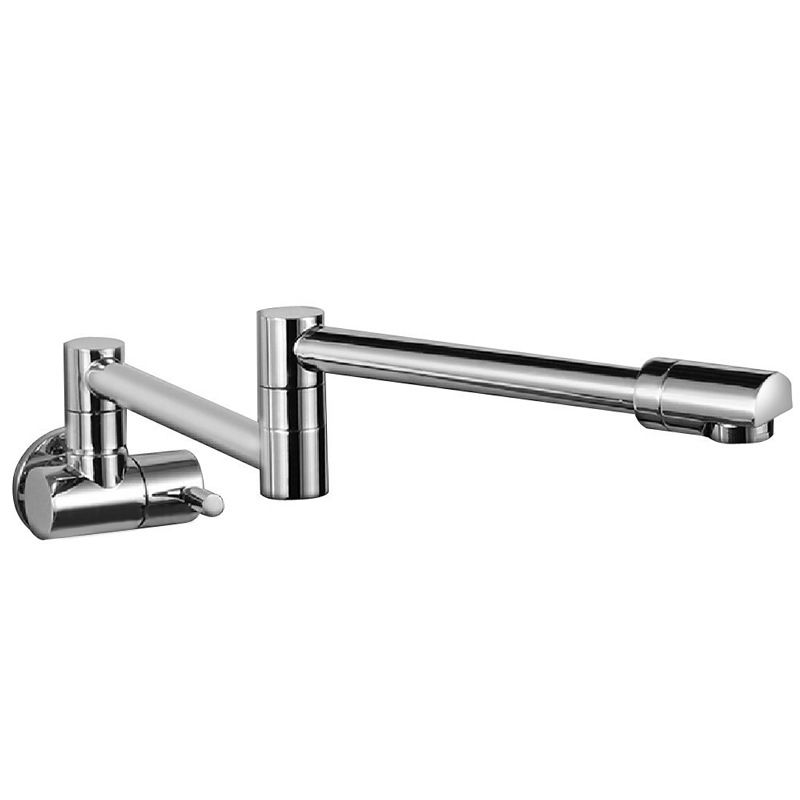 BowLift | Modern Pull-down Faucet Single Handle Wall Mounted Pot Filler Low Profile 1 Holder Filler