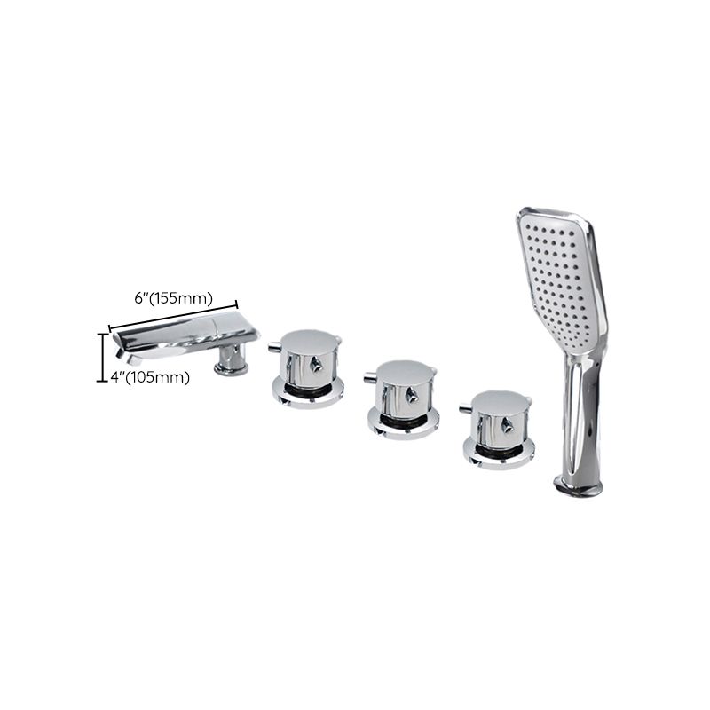 BowLift | Contemporary Style Bathroom Faucet Metal Deck Mounted Bathroom Faucet