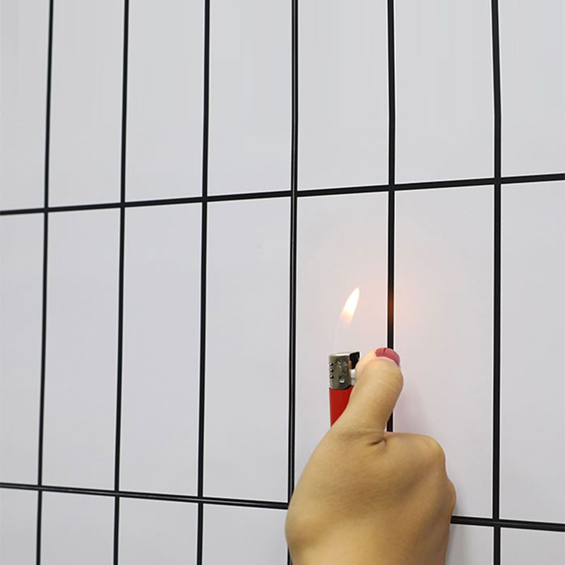 BowLift | Tile Stripping & Sticking Rectangle White Plastic Waterproof Tile Stripping & Sticking for Shower 10-Pack