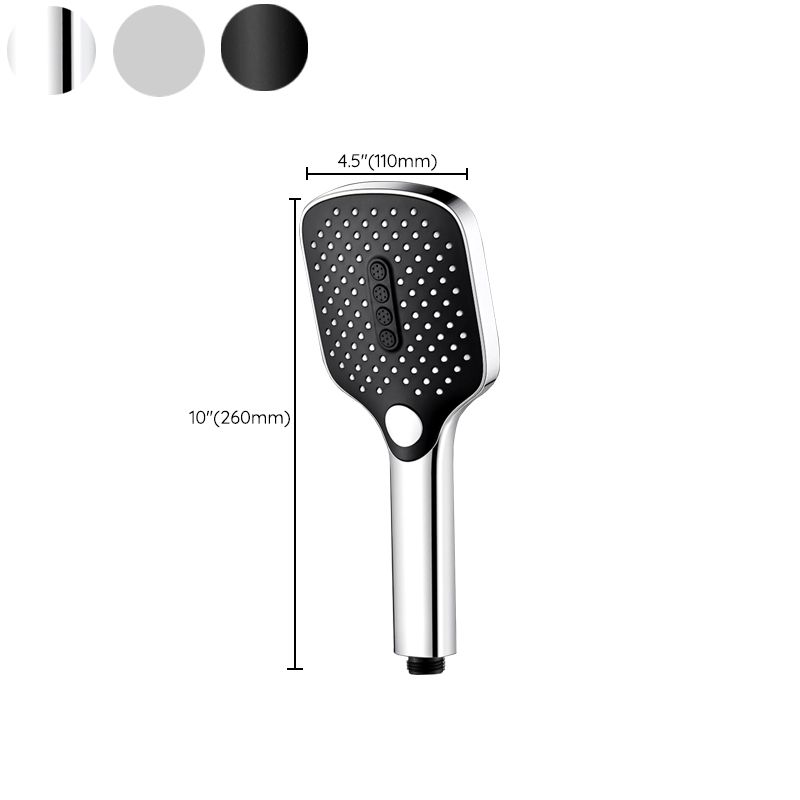 BowLift | Contemporary portable super-rechargeable showerhead square spray head