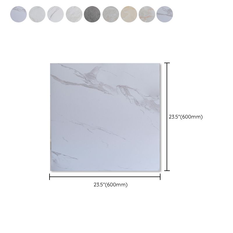BowLift | Modern Vinyl Floor Tiles for Peeling & Sticking Marble Printed PVC Flooring
