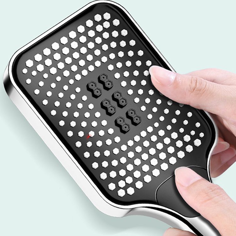 BowLift | Contemporary Rectangular Hand Shower Adjustable Spray Pattern Shower Head