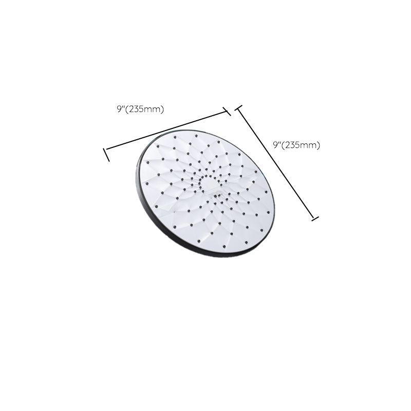 BowLift | Round Showerhead Combo Modern Fixed Showerhead for Bathroom