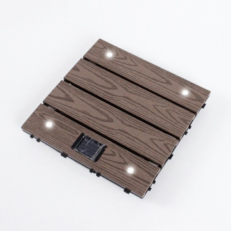 BowLift | Striped Pattern Terrace Floor Tiles Square Click Floor Tiles Floor Board