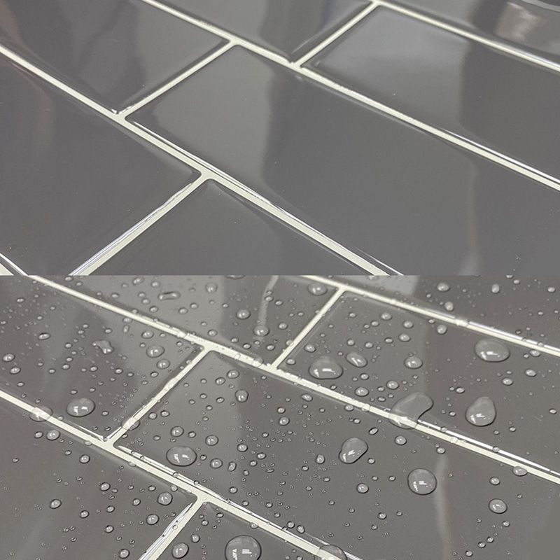 BowLift | Peel and Stick Tiles Rectangle PVC Waterproof Peel and Stick Tiles Subway 10-Pack
