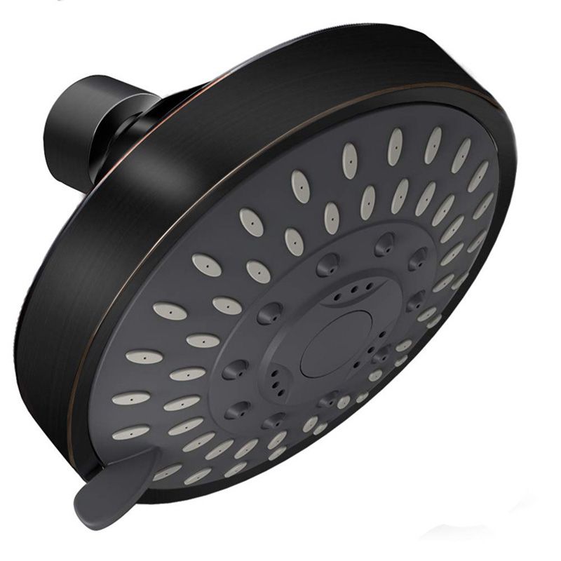 BowLift | Round metal shower head Traditional adjustable spray pattern shower head
