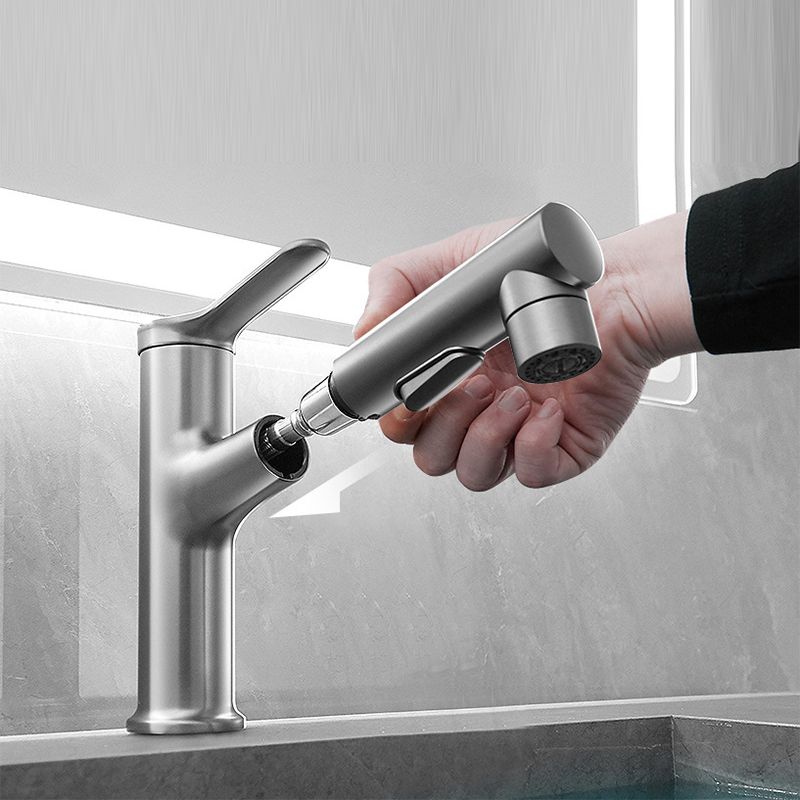 BowLift | Contemporary Single Color Faucet Low Arc Centerset Sink Faucet for Bathroom