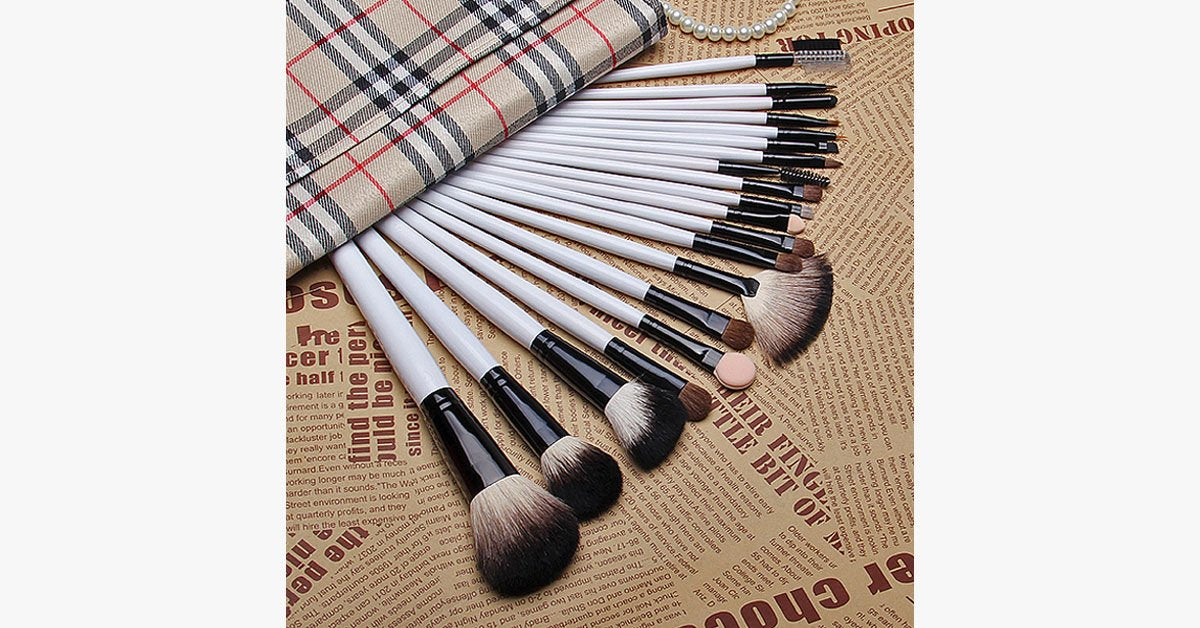 BowLift | Complete professional makeup brush set with 20 brushes and a case