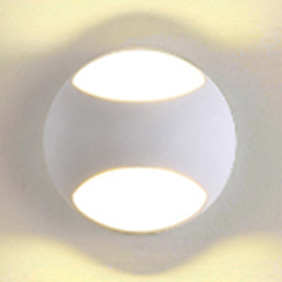 BowLift | Round Wall Mounted Lamp Nordic Metal LED Wall Light in Yellow/Gray/Green