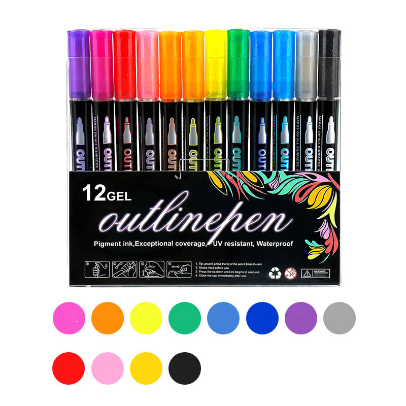 BowLift | Color Lightstick Graffiti Highlighter Pens