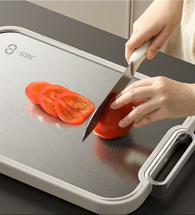 BowLift | Pure Titanium Double-Sided Cutting Board - Antibacterial, Mold-Proof, Food-Grade Kitchen Essential