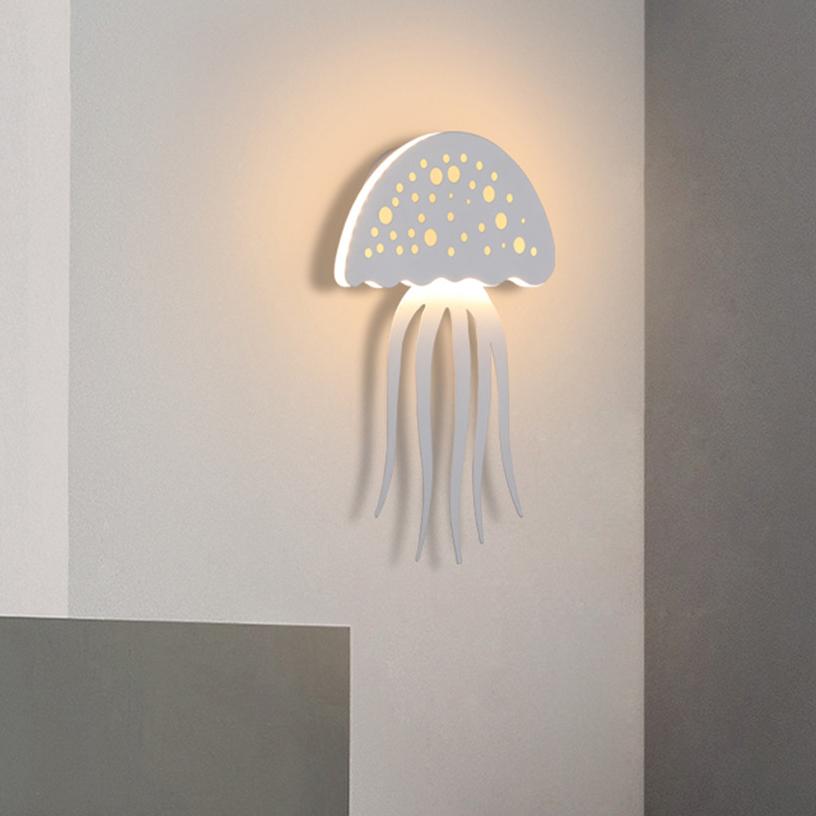 BowLift | Modern creative 1-Light LED Jellyfish Wall Light