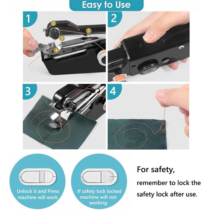BowLift | Handheld Mini Electric Sewing Machine