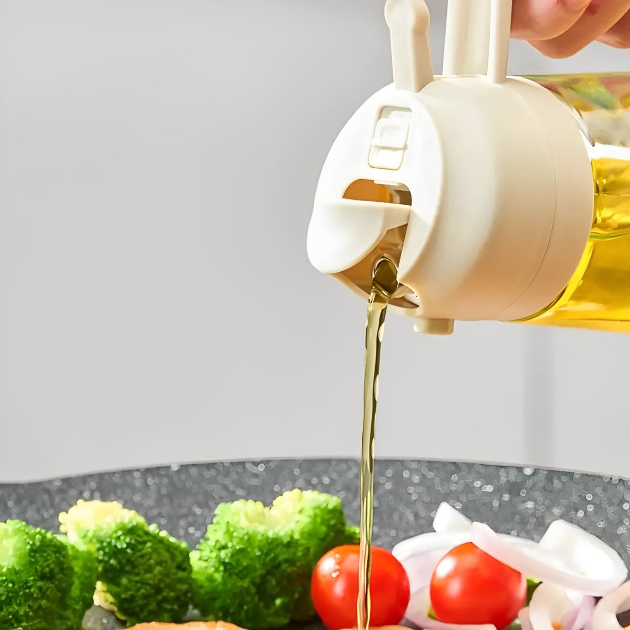 BowLift | 2-in-1 Olive Oil Dispenser & Sprayer – Perfect for Cooking, Salads, and BBQ