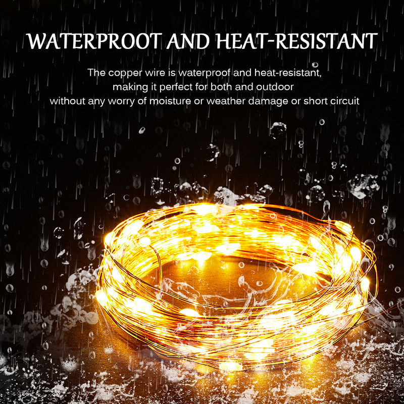 BowLift | Christmas USB remote control copper wire light string