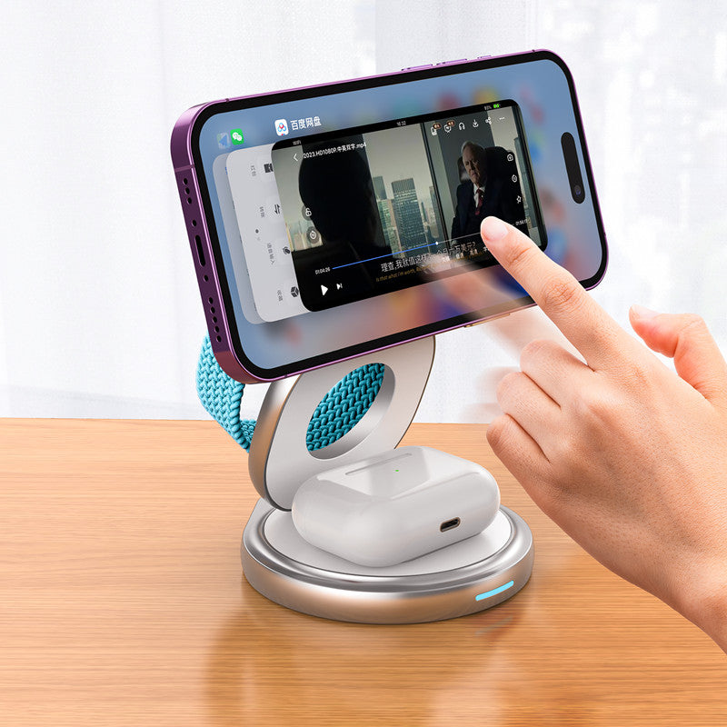 BowLift | Foldable Wireless Magnetic Charging Stand