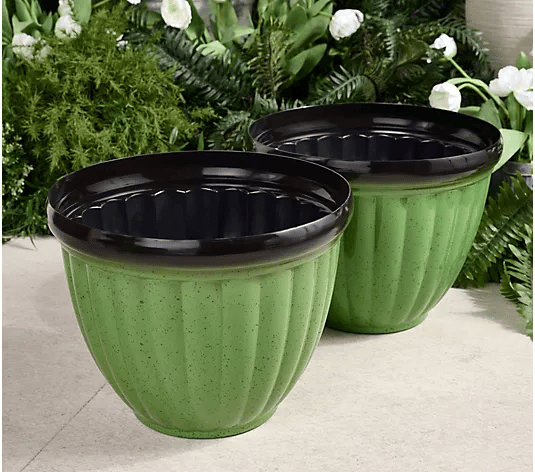 BowLift | Breathable Plant Pot | Ribbed Root Growth Design | Double Drain System | Indoor & Outdoor