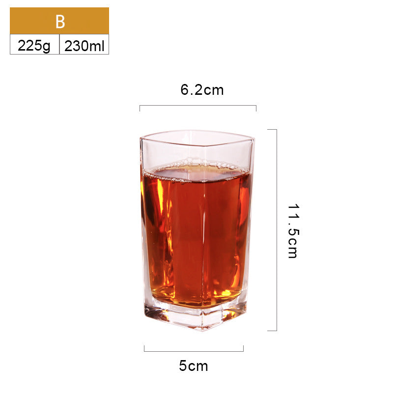 BowLift | Thickened Spirits Shot Glass Multifunctional Beer Mug Juice Cup Tea Cup Heat-Resistant Water Cup
