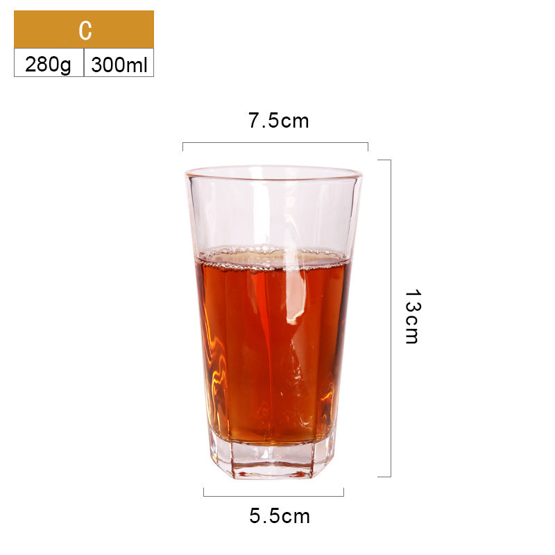 BowLift | Thickened Spirits Shot Glass Multifunctional Beer Mug Juice Cup Tea Cup Heat-Resistant Water Cup