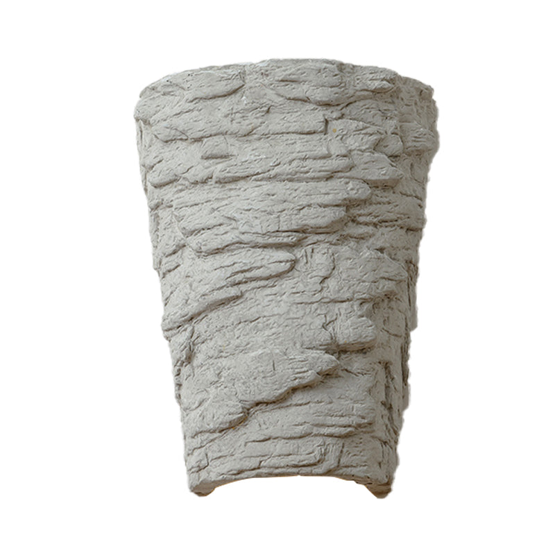 BowLift | Cement Bowl/Cylinder Shade Wall Lighting Modern Style 1 Light Bathroom Wall Light Fixture in Gray